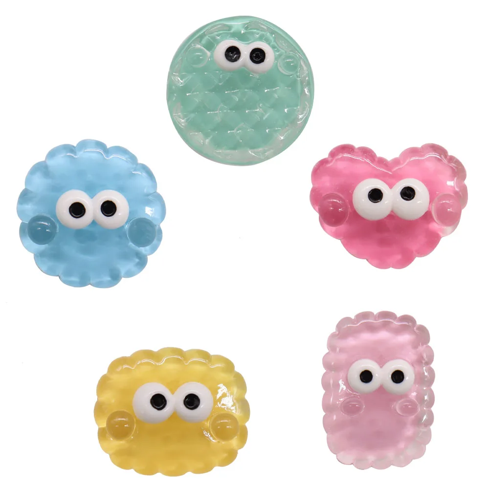 New Arrival 1Pcs Resin Pink Heart Shoe Charms Colorful Balls Accessories Kids Shoes Buckle Decoration For Children Present