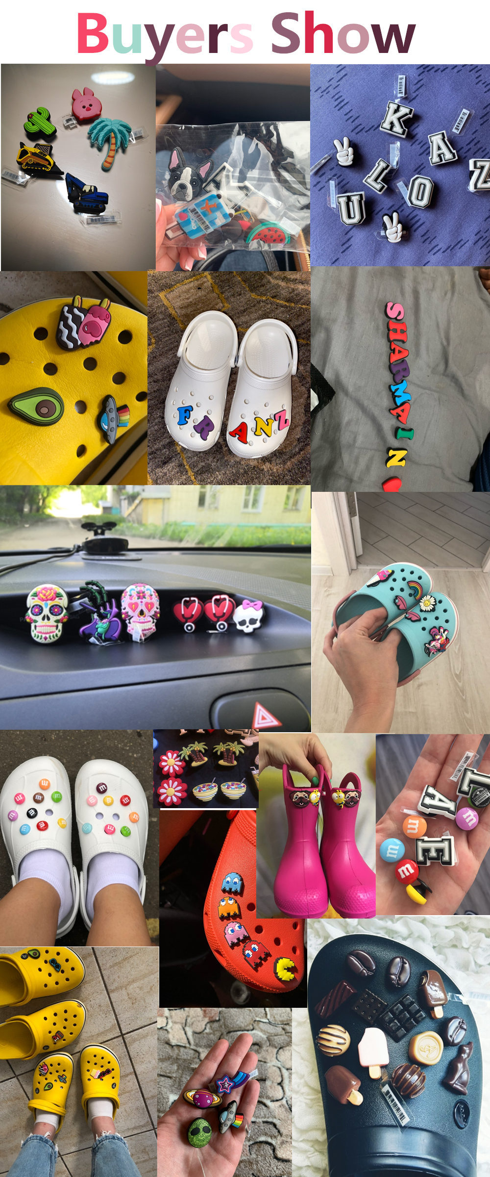 Black People Series Shoe Charms Accessories Black Family Melanin Portrait Shoe Buckle Decorations fit Kids X-mas Party Gift U271