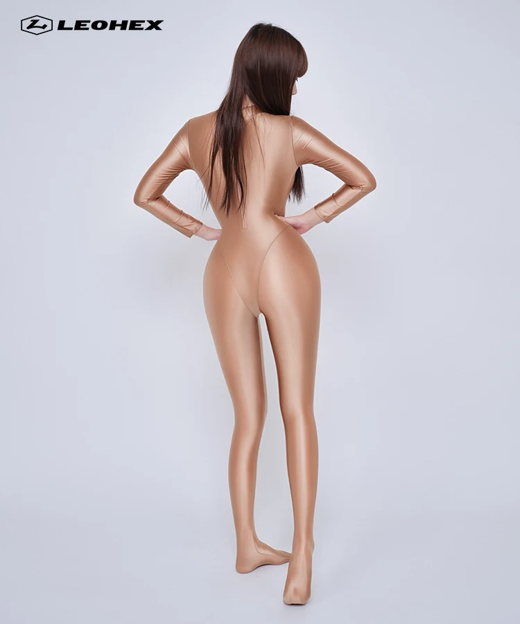 LEOHEX-Sexy One Piece Bodysuit for Women, Cosplay Catsuit, Playsuits, Stretch Bodysuit, Spandex Zentai Suit, Overalls Jumpsuits