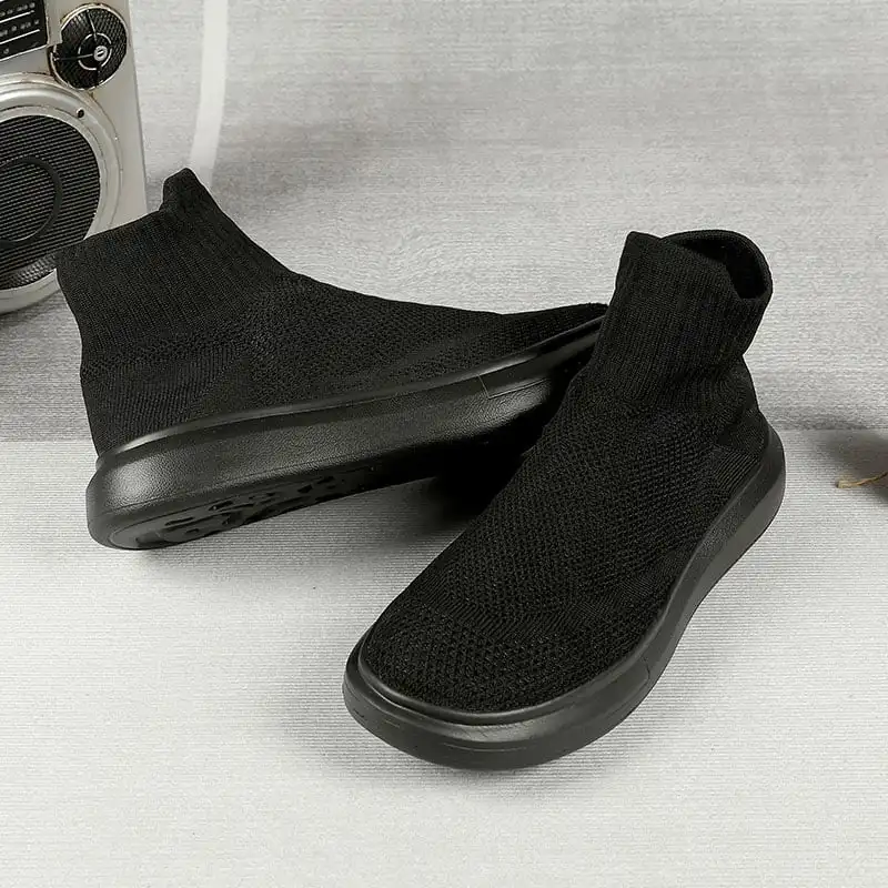 MWY Winter Warm Shoes Men's Sneakers Ankle Socks Shoes Comfortable  Casual Sports Shoes zapatillas hombre plus size 36-46