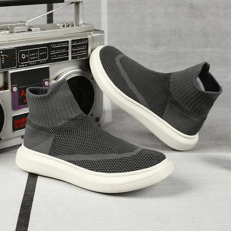 MWY Winter Warm Shoes Men's Sneakers Ankle Socks Shoes Comfortable  Casual Sports Shoes zapatillas hombre plus size 36-46