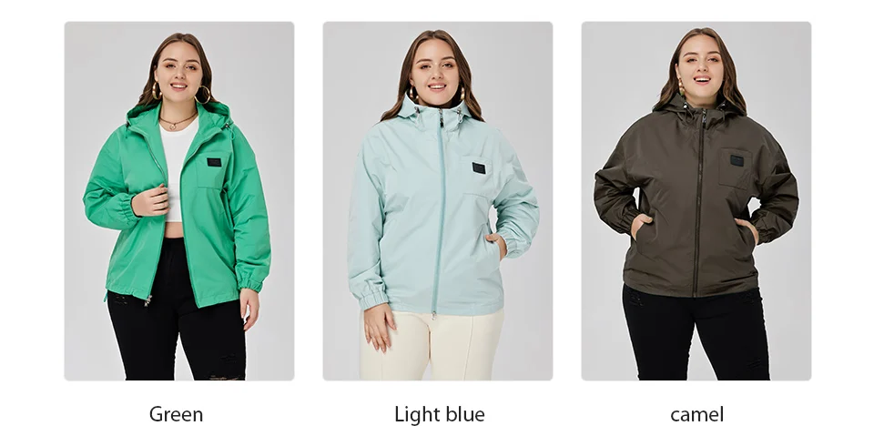 Astrid Women's Spring Jacket 2023 Casual Coat Women Clothes Hooded Bright Short Female Clothing New In Outerwears Plus Size