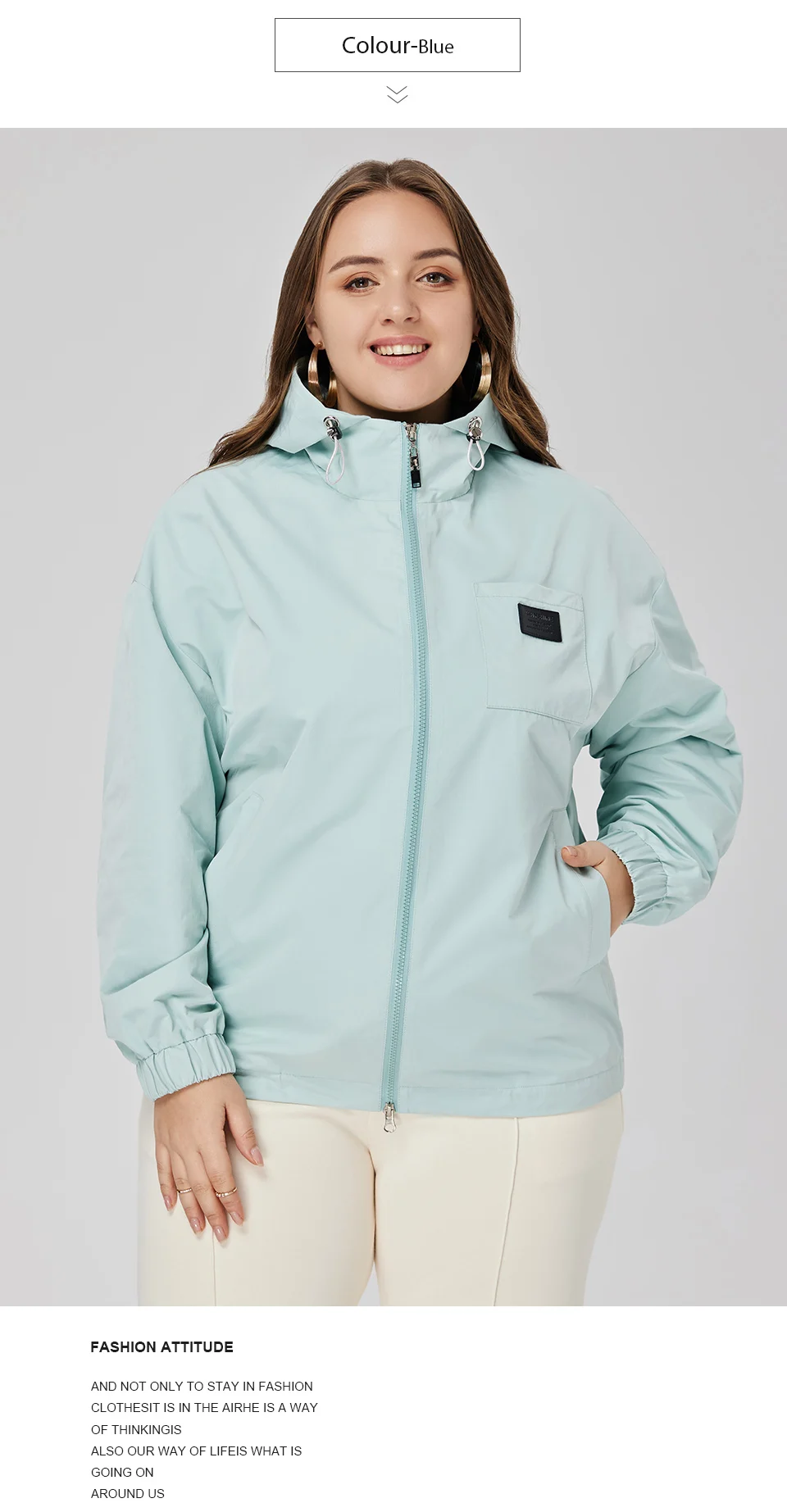 Astrid Women's Spring Jacket 2023 Casual Coat Women Clothes Hooded Bright Short Female Clothing New In Outerwears Plus Size