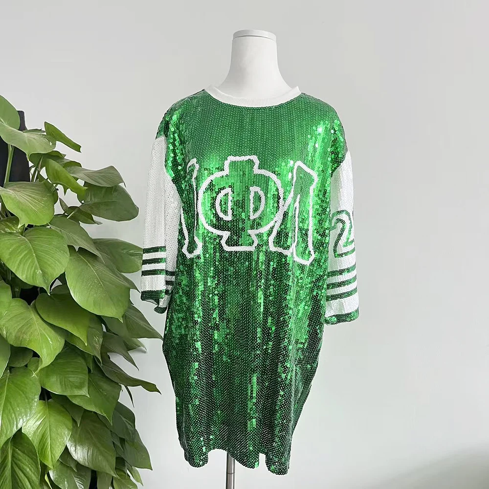 Iota Phi Lambda Sequined T-Shirt