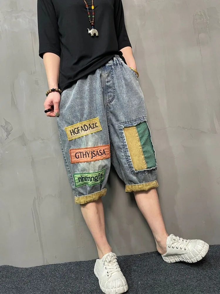 Amax LuluE 2025 Streetwear Womens Summer Fashion Loose Ripped Jeans Ladies Casual Vintage Luxury Denim Pants Punk Harem Trousers
