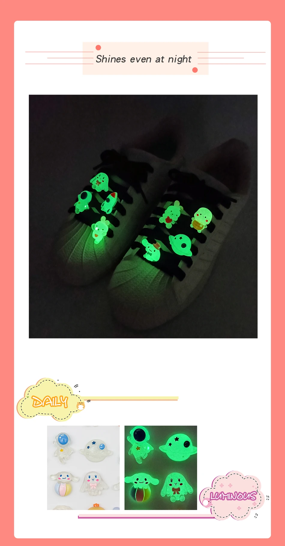 Weiou Lace Pretty Accessories Silicone Shoelace Flowers Female Lovely Boot Canvas Shoe Decorative Objects 5Pcs/set Randomly Ship