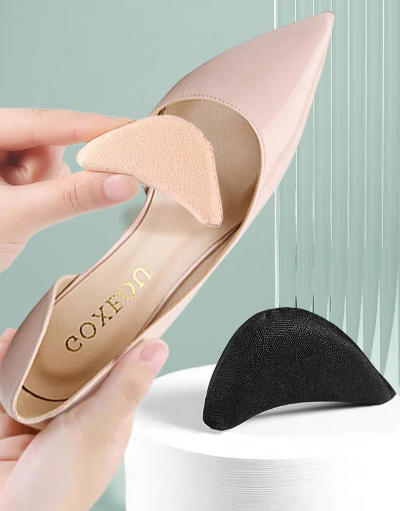 Sponge Forefoot Insert Pads Women Pain Relief High Heel Insoles Reduce Shoes Size Filler Protector Adjustment Shoe Accessories