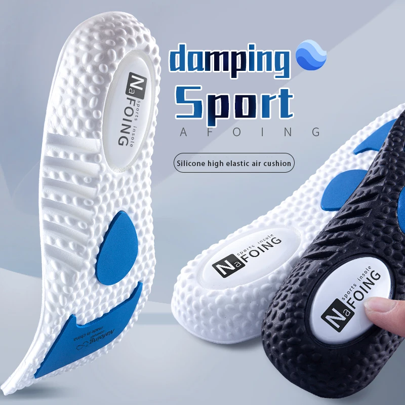 Orthopedic Insoles for Plantar Fasciitis Flat Feet Arch Support Foot Insoles for Sport Running Shoes Men Women Comfort Shoe Sole