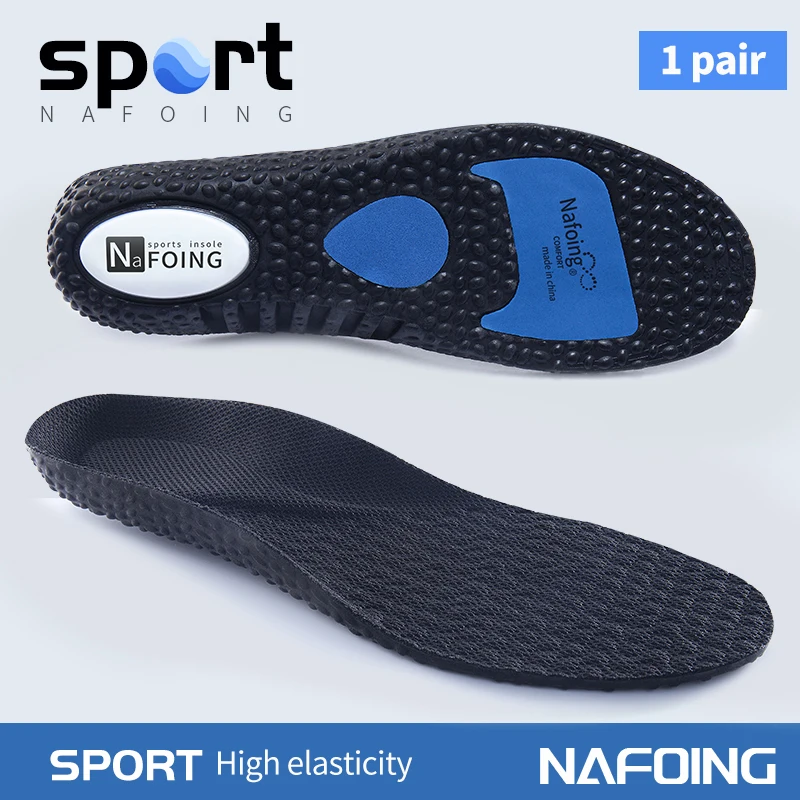 Orthopedic Insoles for Plantar Fasciitis Flat Feet Arch Support Foot Insoles for Sport Running Shoes Men Women Comfort Shoe Sole