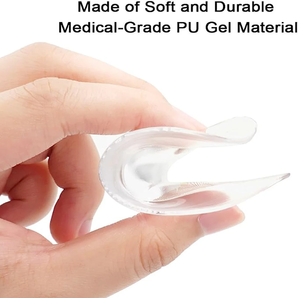 1Pair Arch Orthotic Support Silicone Insoles for Feet O/X Foot Plate Flat Foot Corrector Shoe Cushion Foot Care Insert Insole