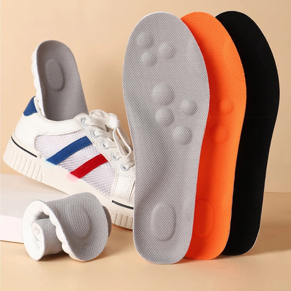 High Quality Sports Insoles for Shoes Men Memory Foam Woman Templates Arch Support Orthopedic Insoles for Sneakers Shoe Pad