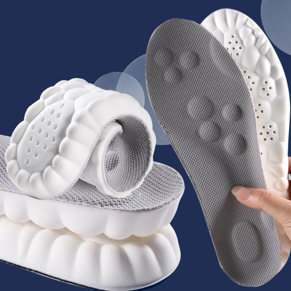 High Quality Sports Insoles for Shoes Men Memory Foam Woman Templates Arch Support Orthopedic Insoles for Sneakers Shoe Pad