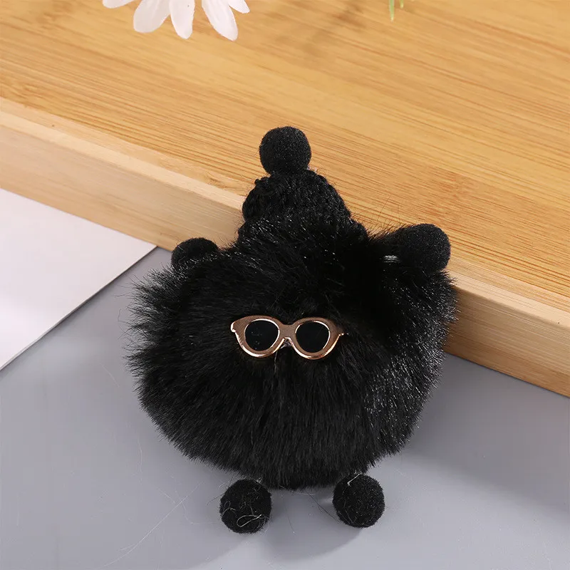 Hot Selling Plush Ball Hole Shoes Charms for Furry Ball Cute Shoe Charms Designer Lovely Removable Shoes Accessories All-match