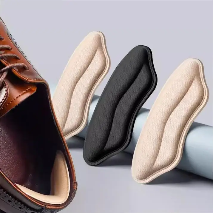 1/2/4Pairs Anti-Wear Soft Sports Heel Inserts Self Adhesive Protection Patches Shoe Size Modification Tool Feet Pads for Heels