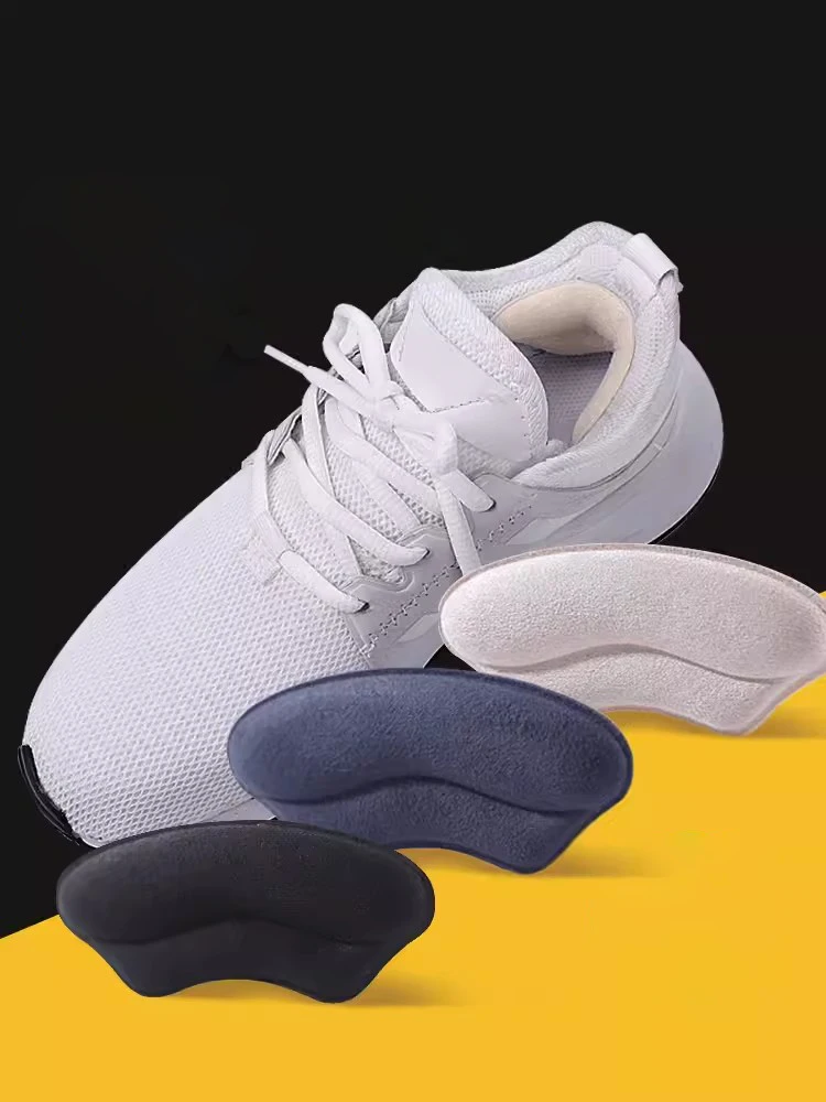 1/2/4Pairs Anti-Wear Soft Sports Heel Inserts Self Adhesive Protection Patches Shoe Size Modification Tool Feet Pads for Heels