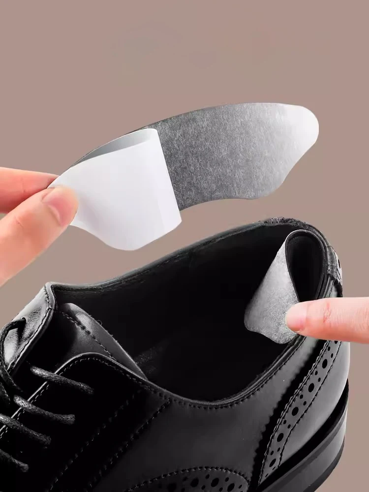 1/2/4Pairs Anti-Wear Soft Sports Heel Inserts Self Adhesive Protection Patches Shoe Size Modification Tool Feet Pads for Heels