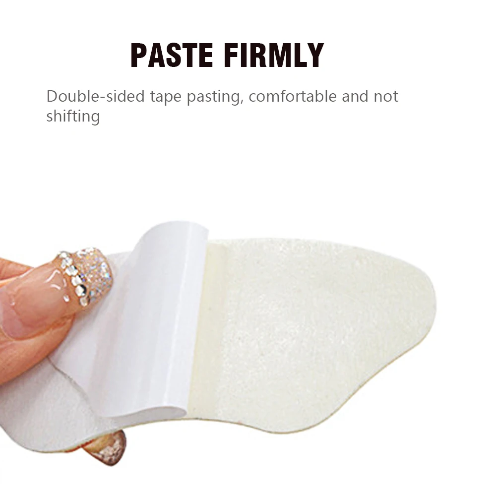 1/2/4Pairs Anti-Wear Soft Sports Heel Inserts Self Adhesive Protection Patches Shoe Size Modification Tool Feet Pads for Heels