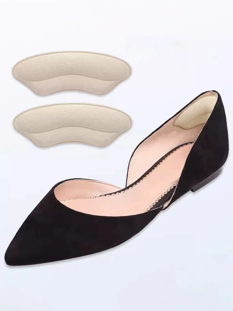 1/2/4Pairs Anti-Wear Soft Sports Heel Inserts Self Adhesive Protection Patches Shoe Size Modification Tool Feet Pads for Heels