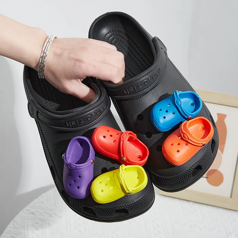 Funny Shoe Charms for Women Men Boys Girls Teens Cute Shoes Decoration Charms Pack for Clog Shoe Bubble Slides Accessories