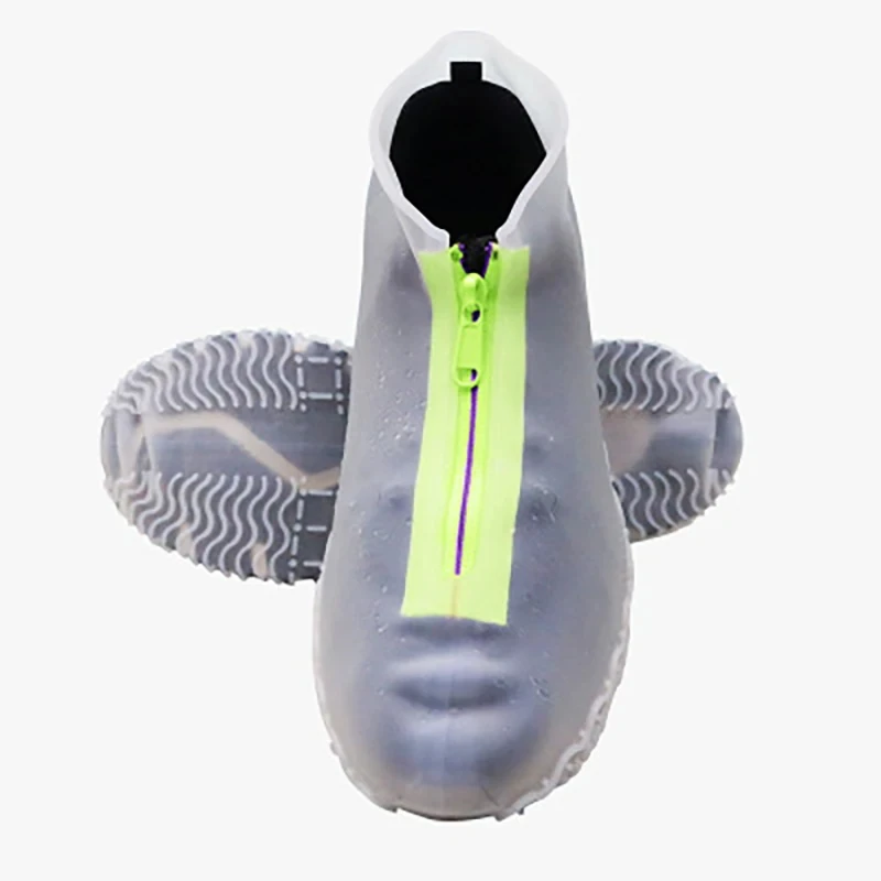 Tall Visitor Overshoes High Tube Galoshes Waterproof Shoes Cover Slip Resistant Overshoes Rain Boots Protector Long Shoe Covers