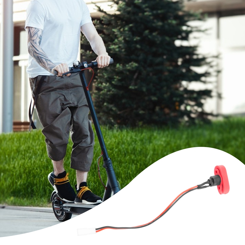For M365 Electric Scooter Charging Hole Cover with Charging Cable Charging Port Plastic Waterproof Cover