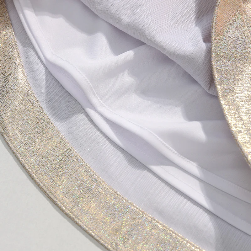 Glitter Skirts for Women Shining High Waist Wrap Side Zipper Streetwear Sexy Bodycon Mini Skirt Party Clubwear 2024 New Arrival