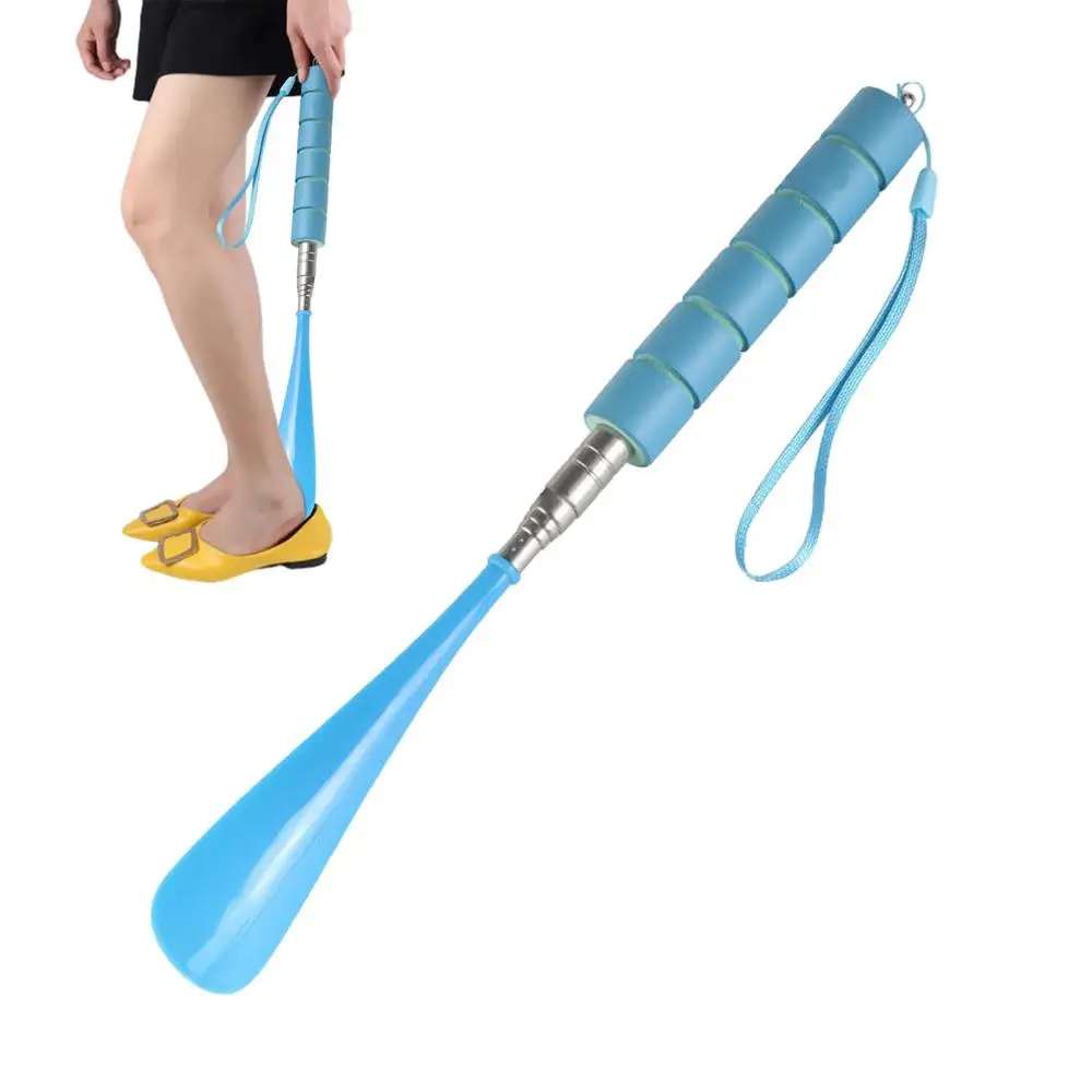 Retractable Shoehorn Shoe Horn Stainless Steel Shoehorn Long Handle Shoehorn Durable Shoe Accessory Lifter Shoes Spoon Shoehorn