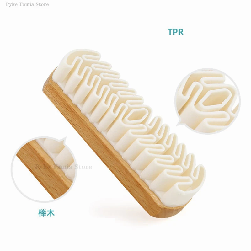 Suede Cleaning Brush Snow Boots Suede Scrub Leather Care Cleaning Brush Plastic Rubber Household Multifunctional Cleaner Tools