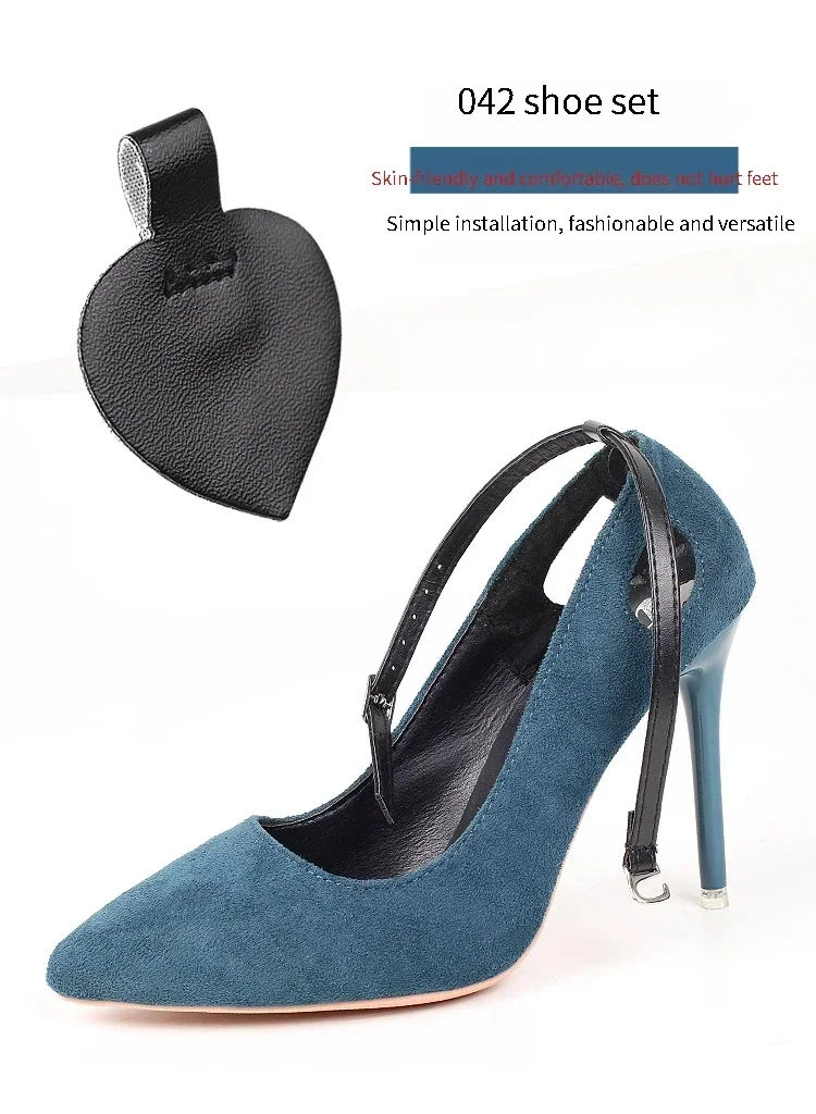 Women High Heels Shoelace No Installed Ankle Shoes Belt Holding Bundle Shoe Laces Anti-drop Heel Protector Anti-wear Accessories