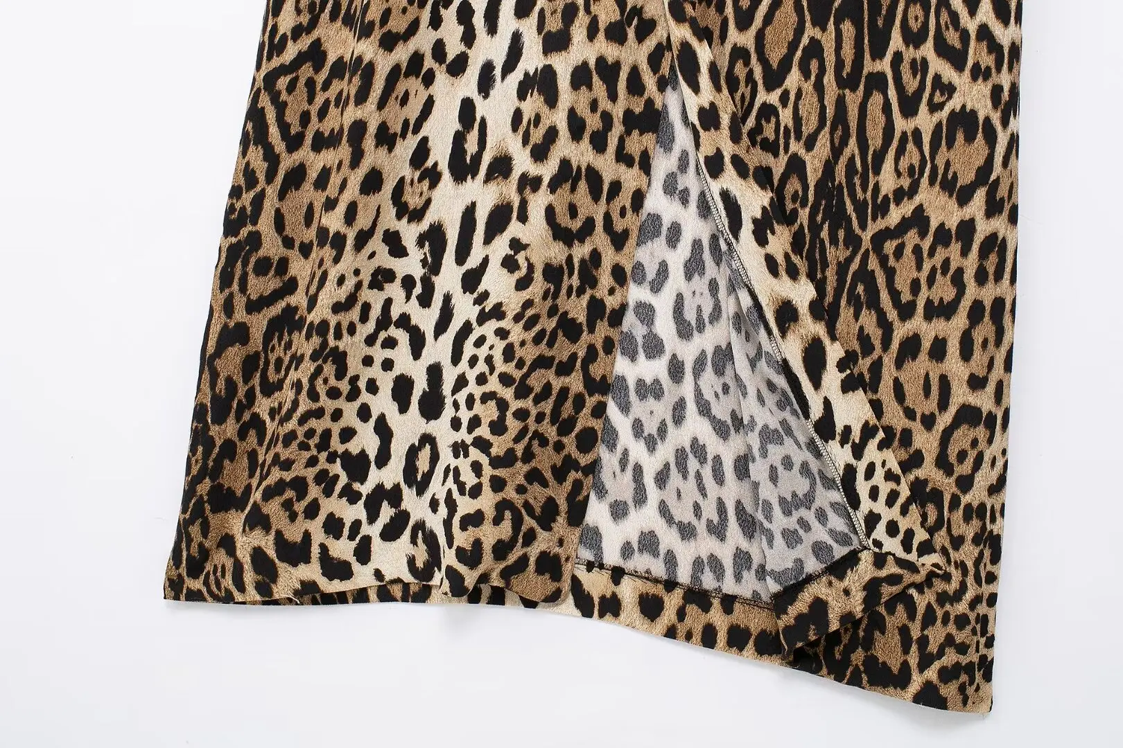 Leopard Print Maxi Dress Women's Retro Animal Print Dress Long Sleeve Elegant Party Dress Midi Prom Evening Dress 2024