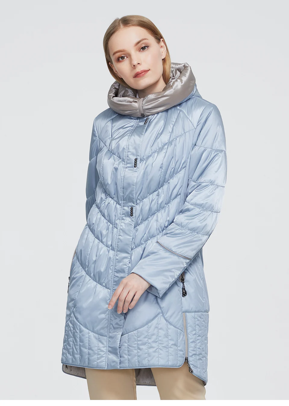 Astrid jacket winter women coat Casual female Parkas Female Hooded Coats solid ukraine Plus Size fashion style best AM-5810