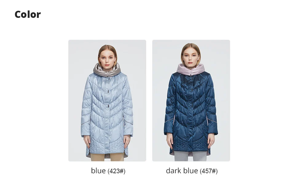 Astrid jacket winter women coat Casual female Parkas Female Hooded Coats solid ukraine Plus Size fashion style best AM-5810