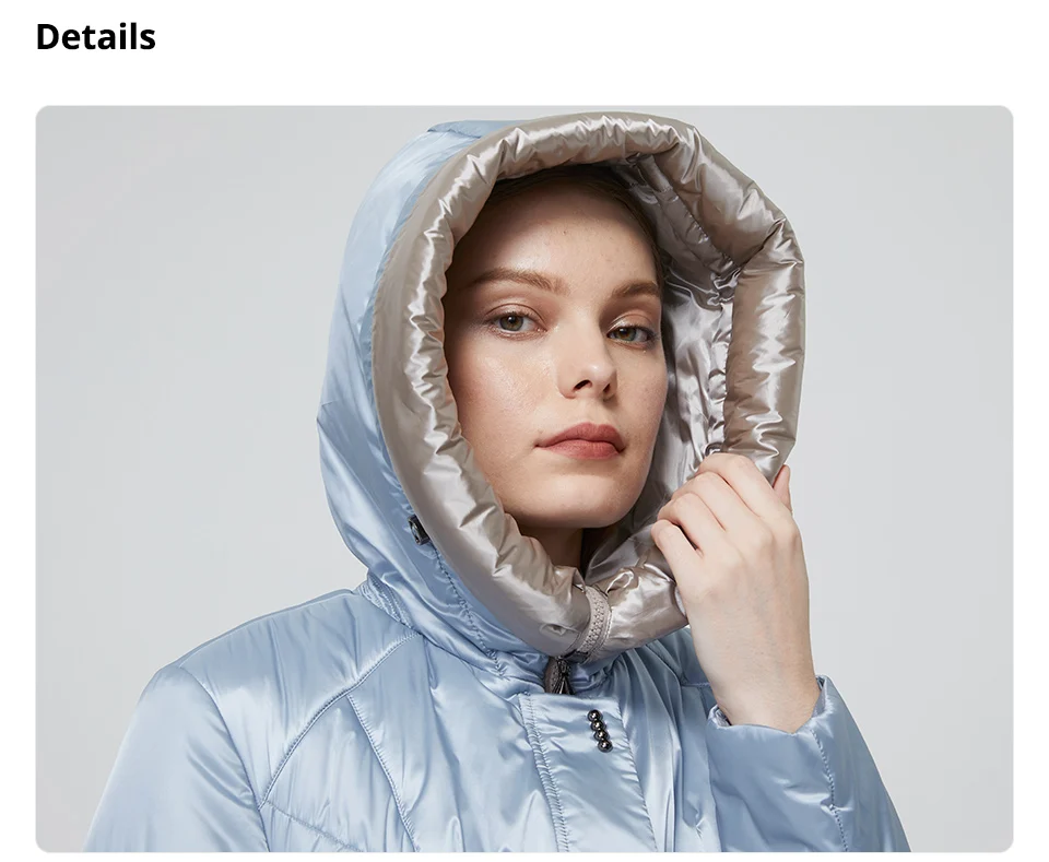 Astrid jacket winter women coat Casual female Parkas Female Hooded Coats solid ukraine Plus Size fashion style best AM-5810