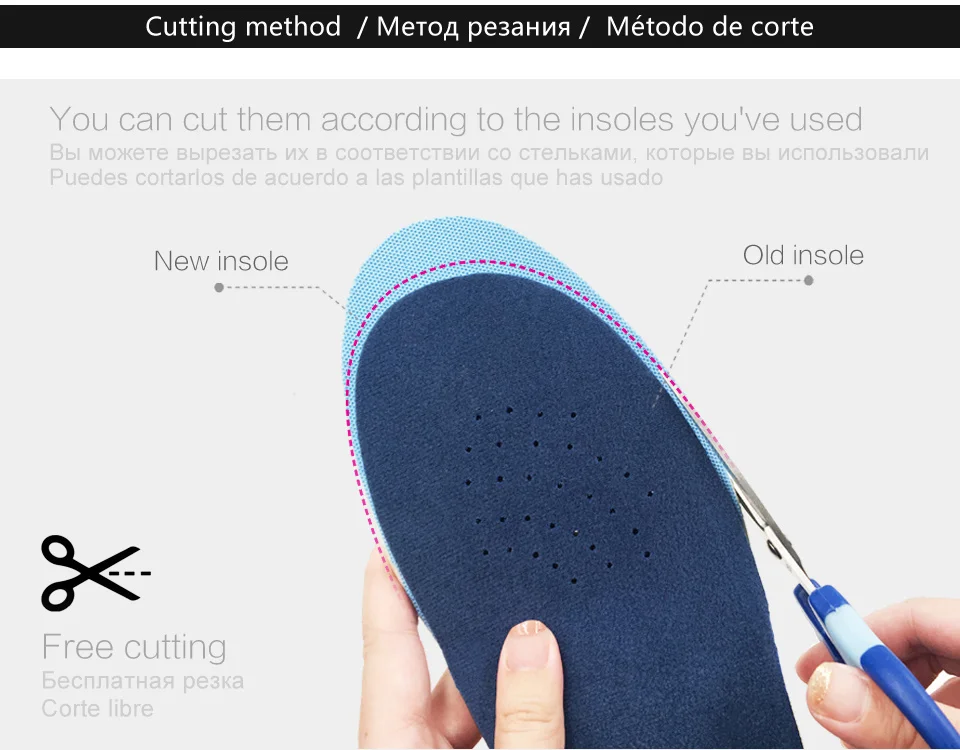 Spring Silicone gel insoles Orthopedic shoes sole insoles for feet Sports insoles Shock Absorption Arch Support Running Shoe Pad