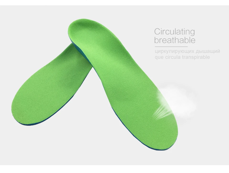 KOTLIKOFF Children's Orthopedic Shoes Insoles For Feet Flat Foot Arch Support Kids Orthopedic Products Shoes Sole Insert