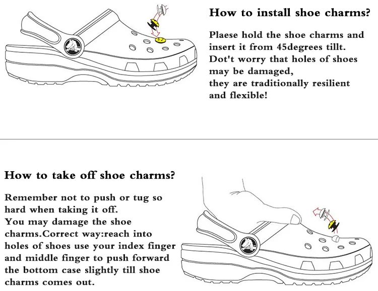 Whole Set Hot Sale DIY Shoes Charms for Little Yellow Duck Hole Shoe Charms Designer Quality Garden Shoe Decoration Girl Gift