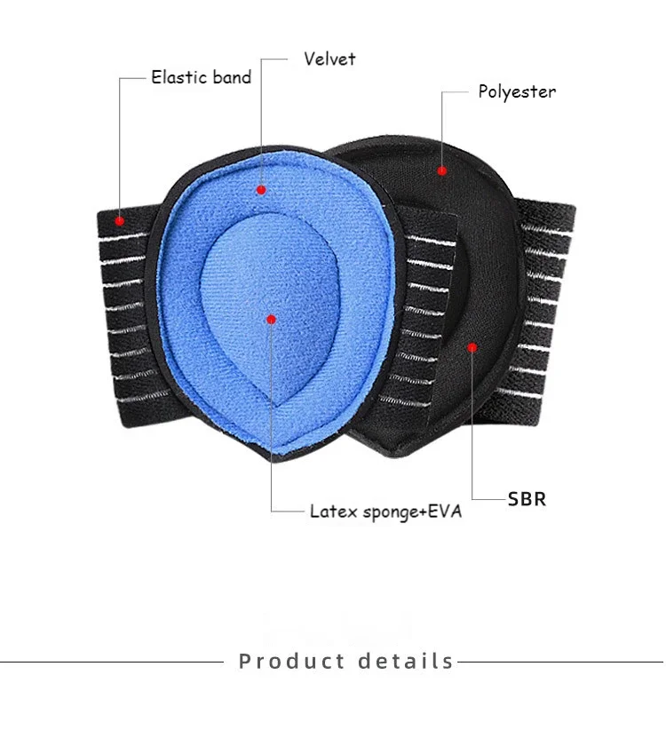 1Pair Plantar Fasciitis Insole for Flat Feet Arch Support Shoe Pads Orthopedic Shoes Insoles Men Women Feet Care Products