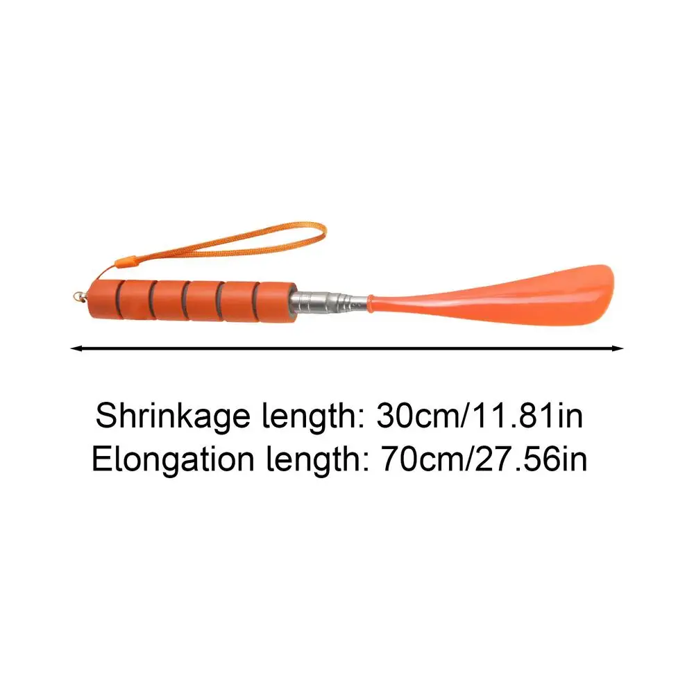 Long Adjustable Retractable Shoehorn Shoe Horn Stainless Steel Shoehorn Long Handle Shoehorn Durable Shoe Lifter Shoes Spoon