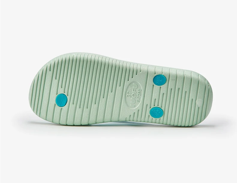 LUOFU Men's Herringbone Slippers Summer Indoor and Outdoor Fashion Couples Flat Bottom Lightweight Anti slip Slippers