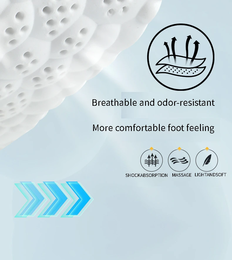 New Cowhide Shoes Insole Plantar Fasciitis Pads Arch Support Foot Orthopedic Insoles for Feet Sports Shock Absorption Shoe Sole
