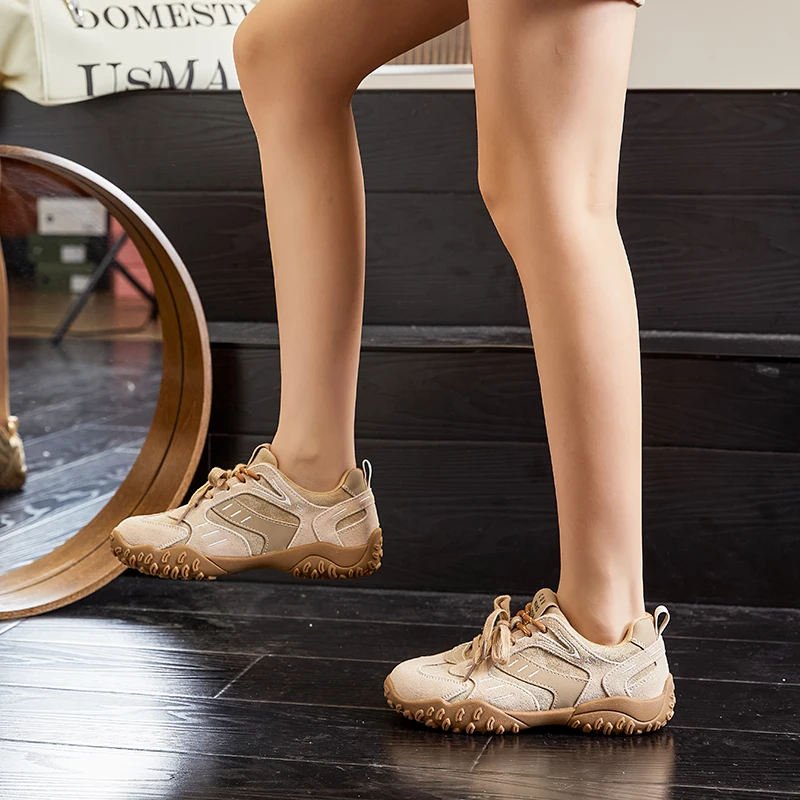 AIYUQI Flat Bottom Women's Sports Shoes Non-Slip Fashion German Training Shoes Women's Casual Comfortable Women's Shoes