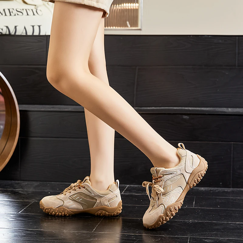 AIYUQI Flat Bottom Women's Sports Shoes Non-Slip Fashion German Training Shoes Women's Casual Comfortable Women's Shoes