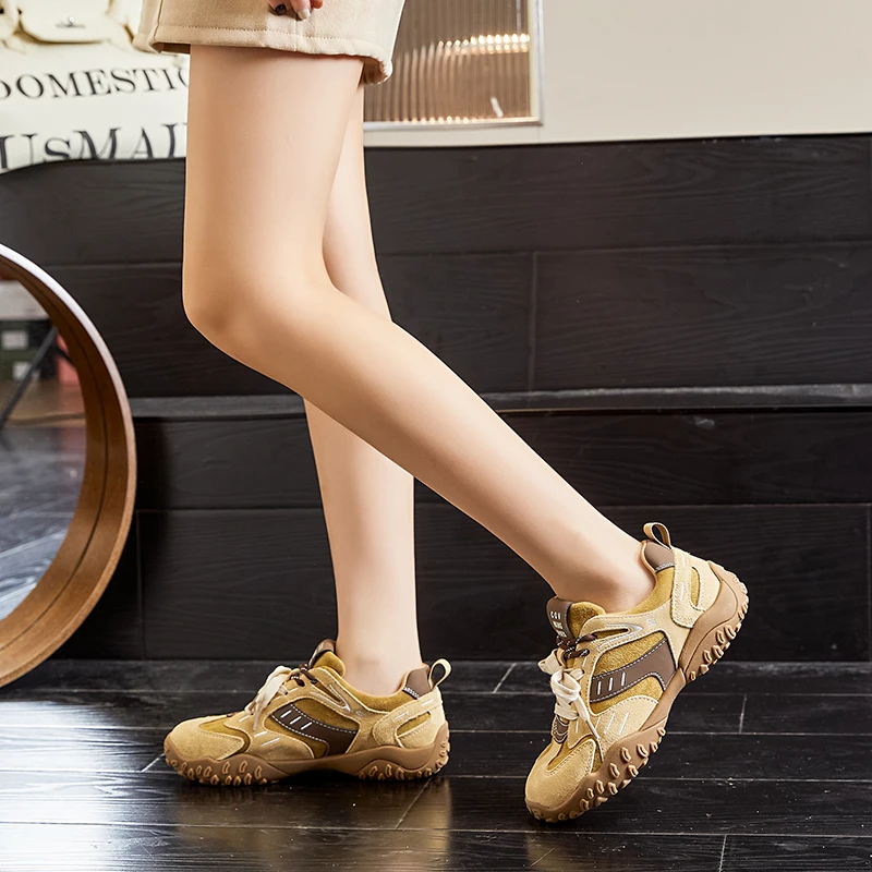 AIYUQI Flat Bottom Women's Sports Shoes Non-Slip Fashion German Training Shoes Women's Casual Comfortable Women's Shoes