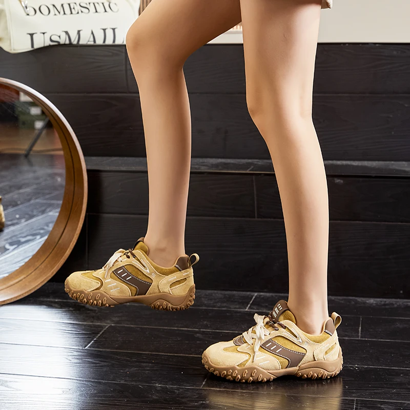 AIYUQI Flat Bottom Women's Sports Shoes Non-Slip Fashion German Training Shoes Women's Casual Comfortable Women's Shoes