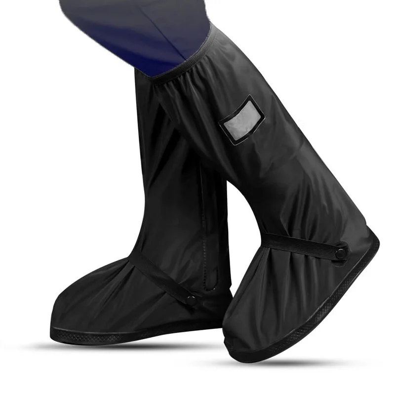 Waterproof Shoes Cover Thick Waterproof Reusable Motorcycle Cycling Bike Rain Overshoes Outdoor Anti-slip Boot Shoes Cover