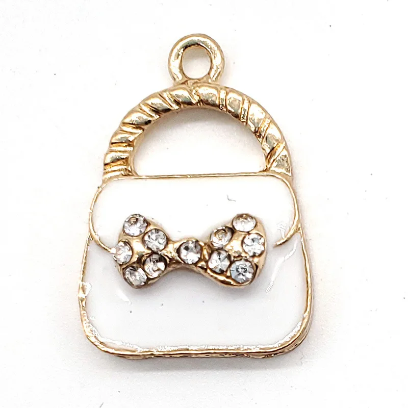 Shoe Charms Jewelry Flower Rhinestone Crystal Drill Hole Shoe Buckle Decorations Shoes Assessories Chain Girl Gift 1pcs