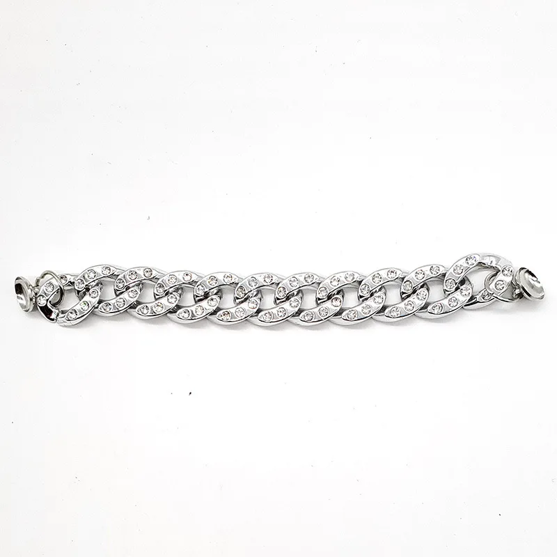 Shoe Charms Jewelry Flower Rhinestone Crystal Drill Hole Shoe Buckle Decorations Shoes Assessories Chain Girl Gift 1pcs