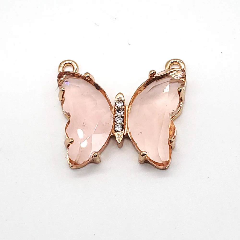 Shoe Charms Jewelry Flower Rhinestone Crystal Drill Hole Shoe Buckle Decorations Shoes Assessories Chain Girl Gift 1pcs