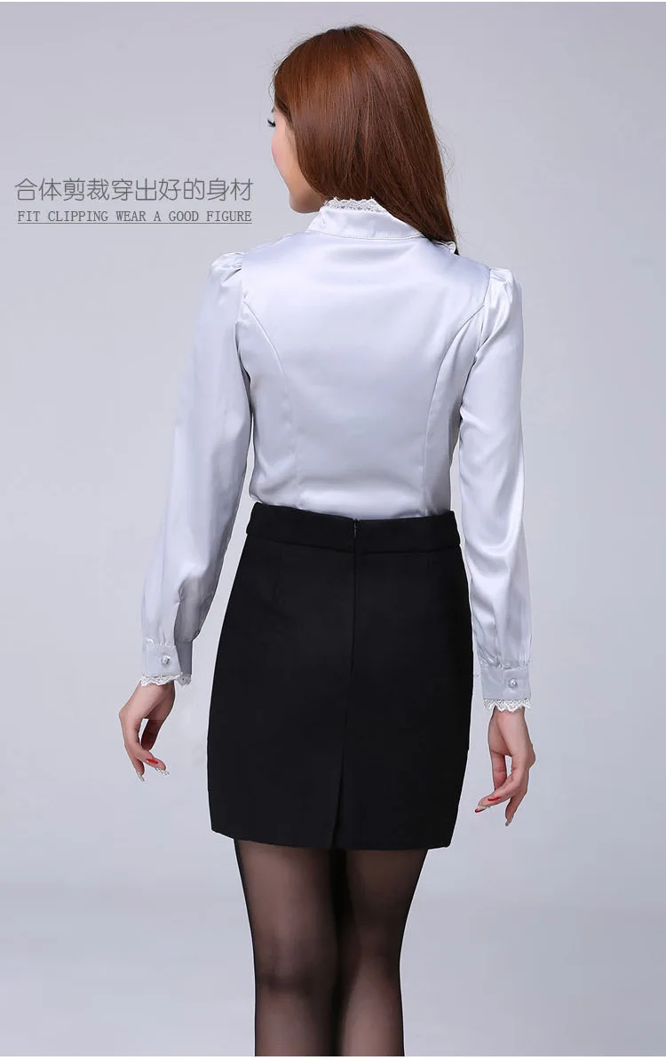 Blouse Shirt Women Fashion Blouses Pink Casual Shirts Elegant Ruffled Collar White Office Female Clothing Spring Tops 2022 New
