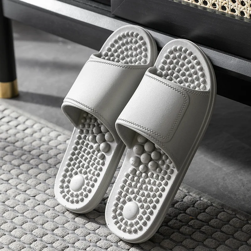 Foot Massager Tension Relief Slippers Soft Non Slip Acupuncture Massage Shoes Safety Reflexology Foot Massager Tools Indoor